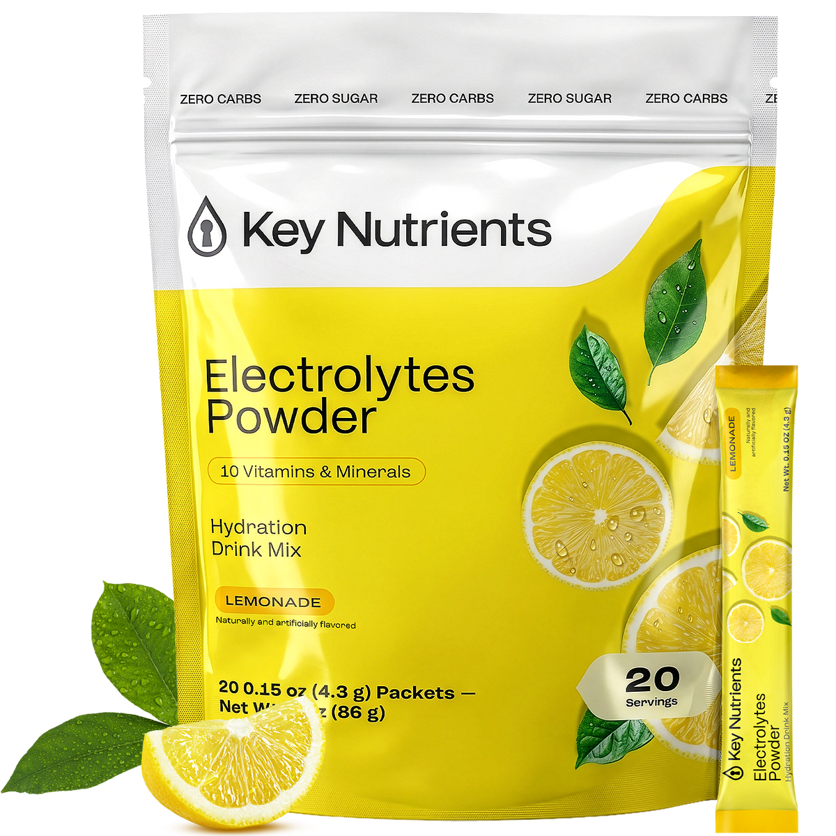 Key Nutrients Sugar-Free Electrolyte Recovery Powder