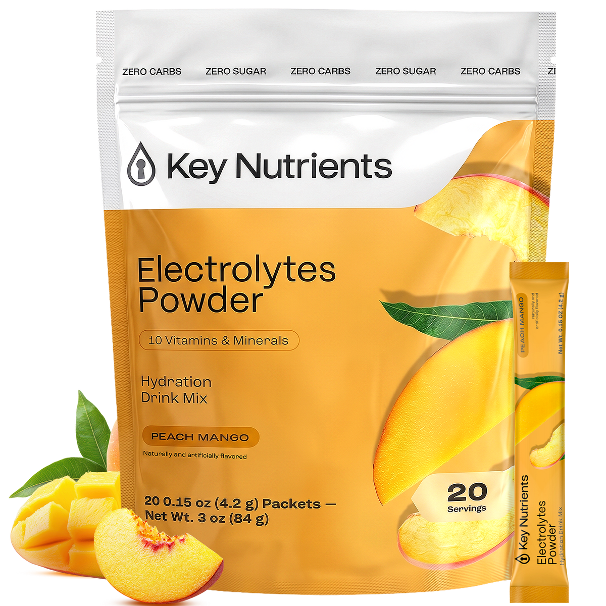 Key Nutrients Sugar-Free Electrolyte Recovery Powder