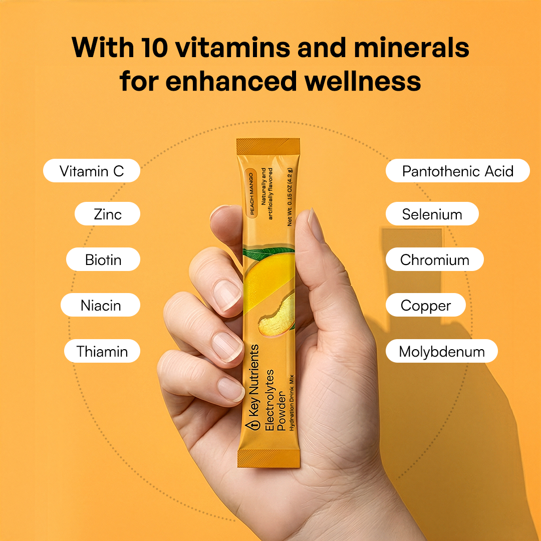 Key Nutrients Sugar-Free Electrolyte Recovery Powder
