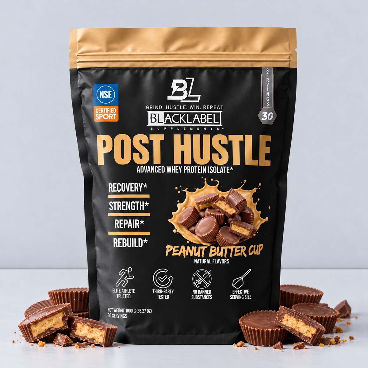 BLACKLABEL Post Hustle Recovery Protein