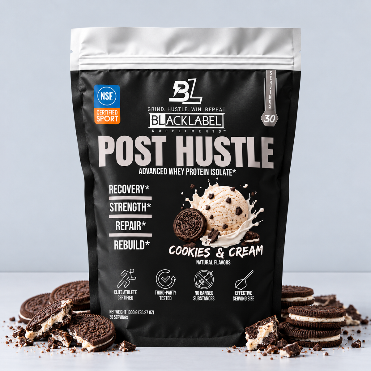 BLACKLABEL Post Hustle Recovery Protein
