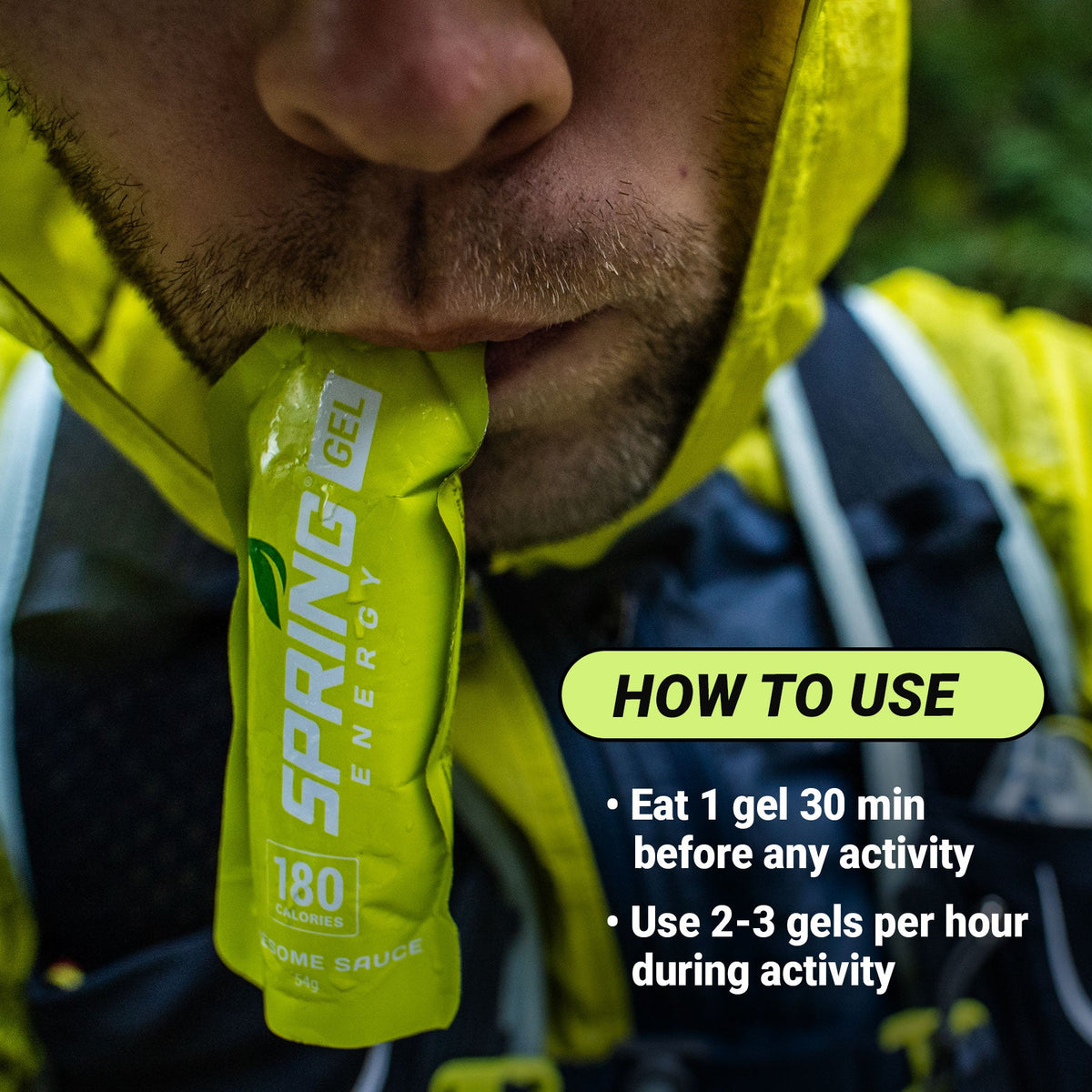 Spring Energy Awesome Sauce Gel (No Caffeine)