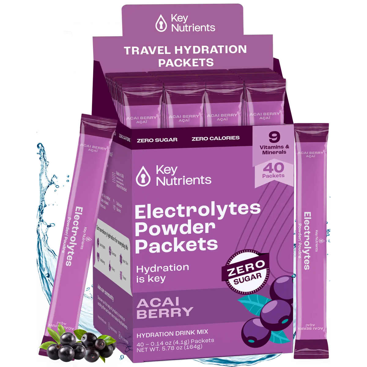 Key Nutrients Sugar-Free Electrolyte Recovery Powder