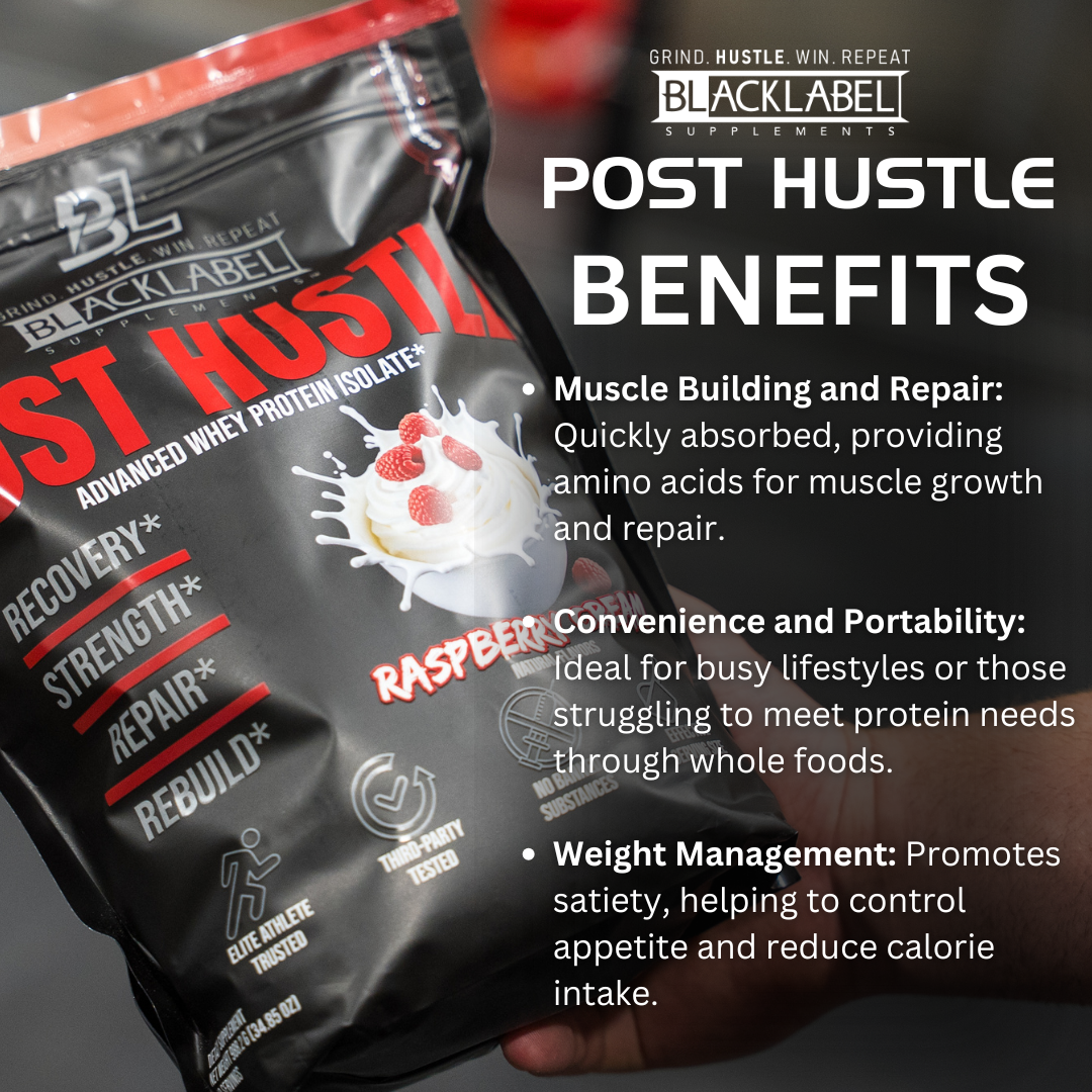 BLACKLABEL Post Hustle Recovery Protein