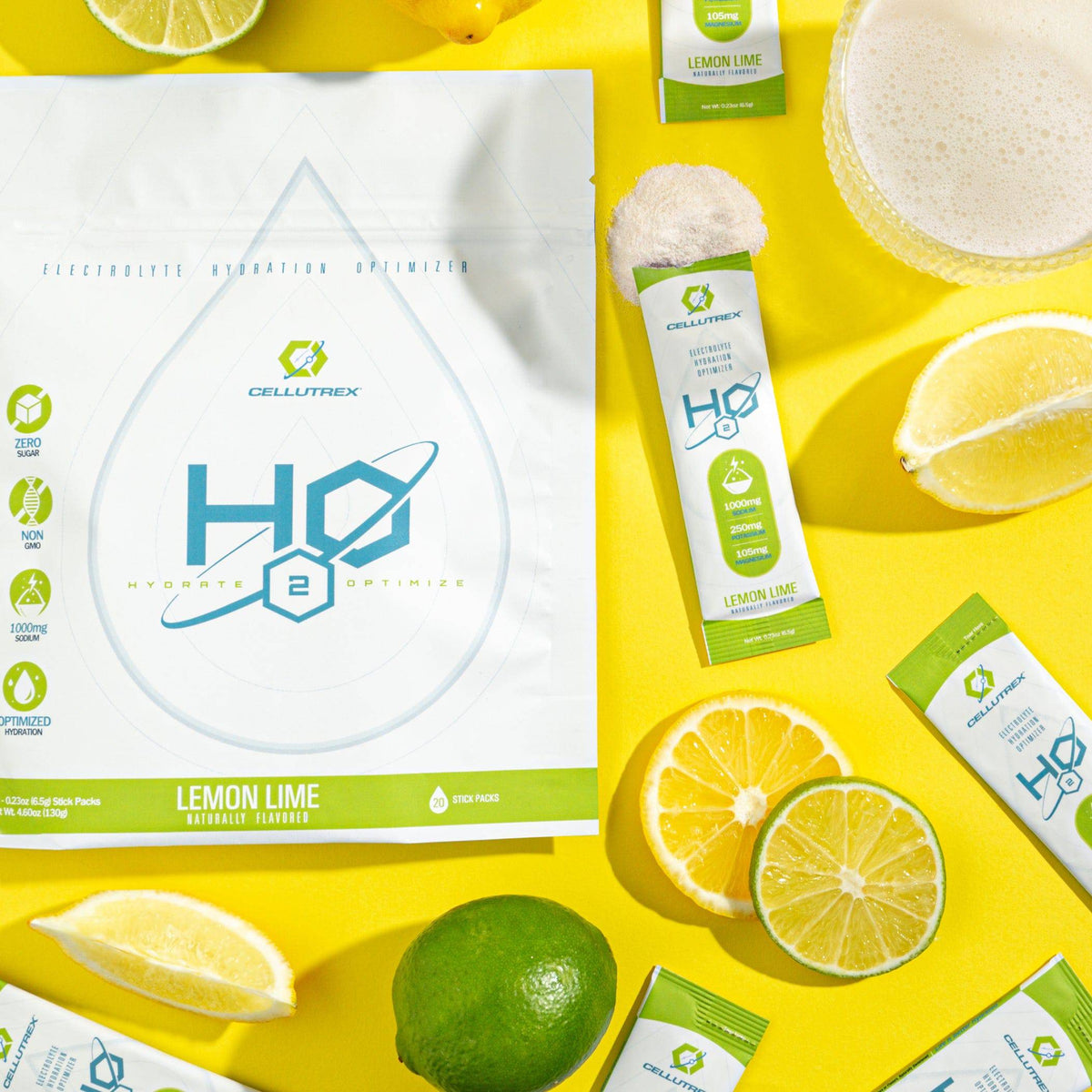 Cellutrex H2O Zero Sugar Electrolytes Variety Pack (20 Count)