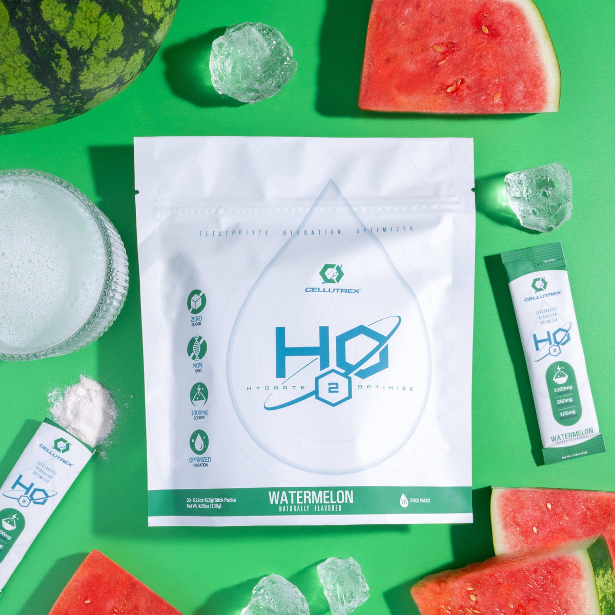 Cellutrex H2O Zero Sugar Electrolytes Variety Pack (20 Count)