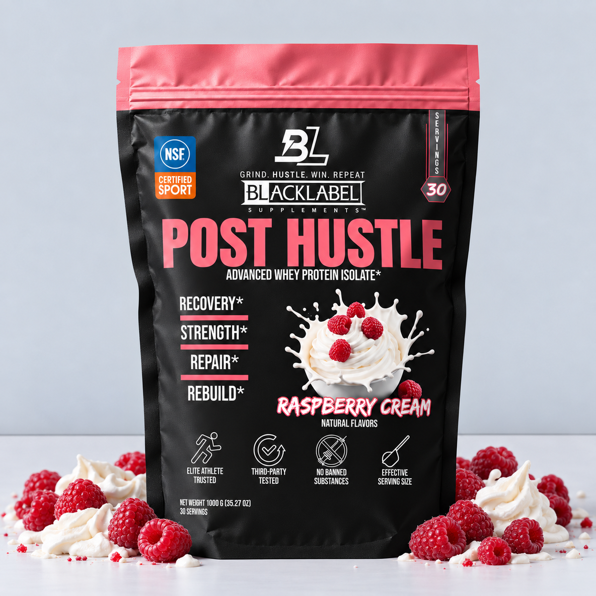 BLACKLABEL Post Hustle Recovery Protein