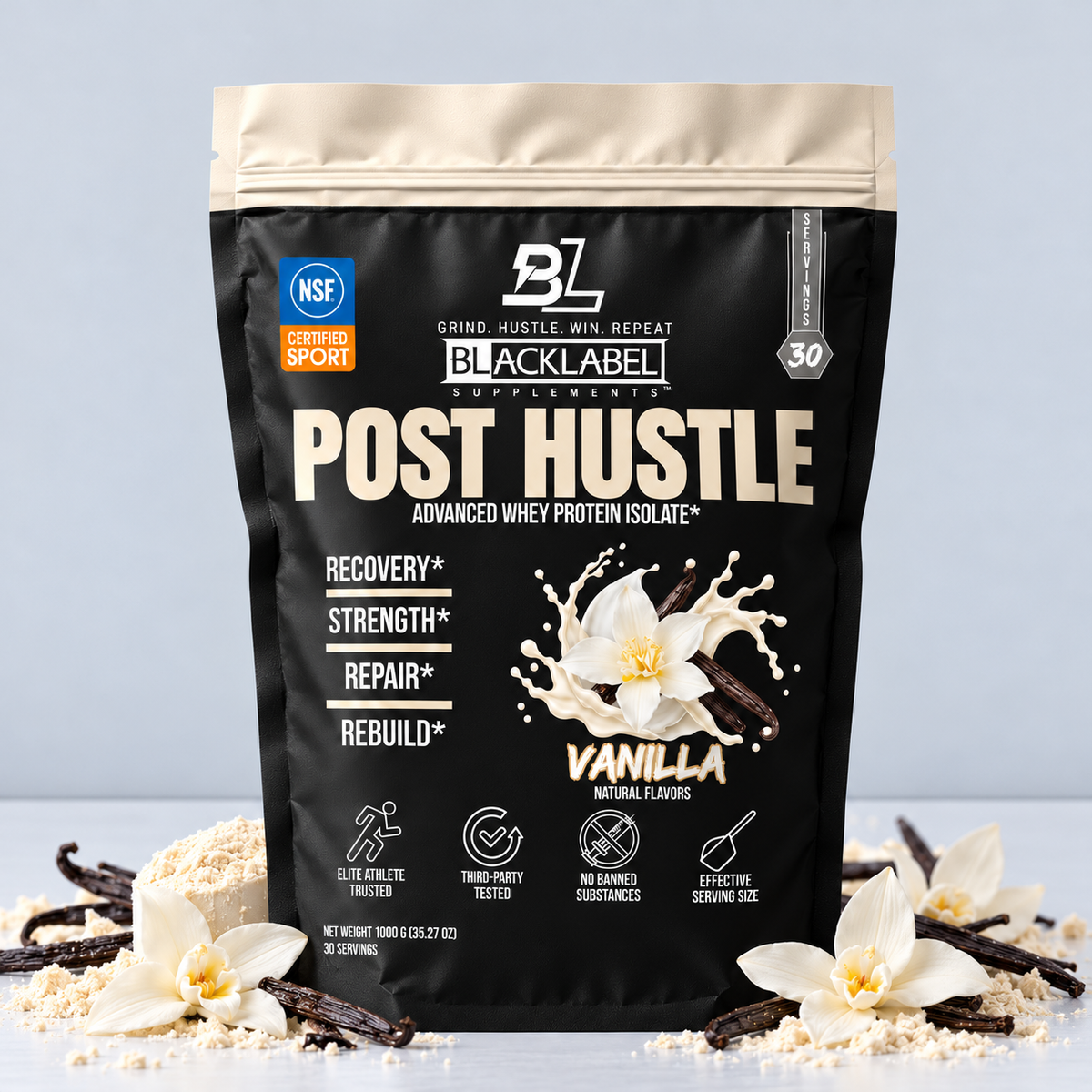 BLACKLABEL Post Hustle Recovery Protein