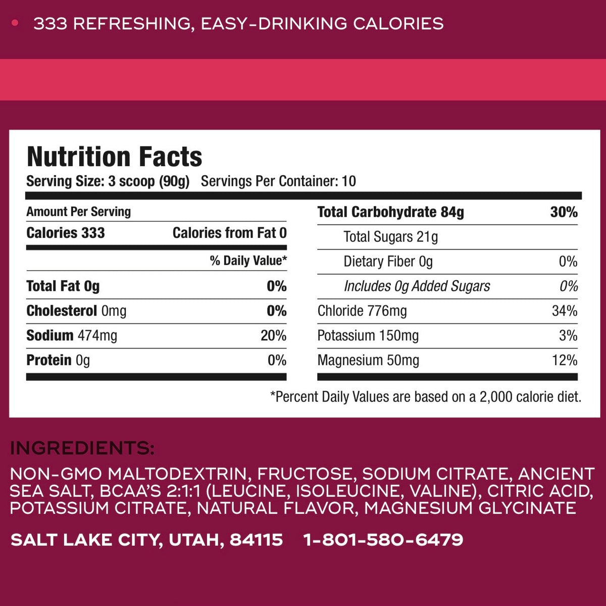 Carborocket 333 High-Carb Drink Mix
