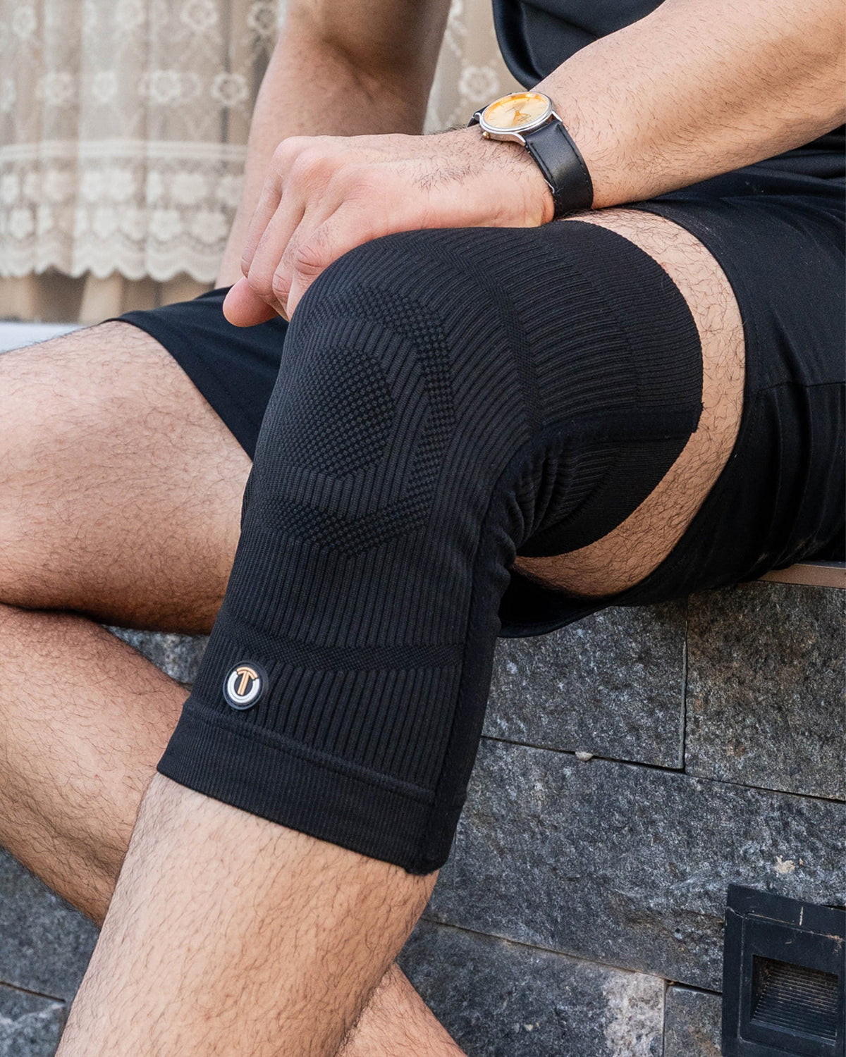 TheraCopper Compression Knee Sleeves (2 Pack)