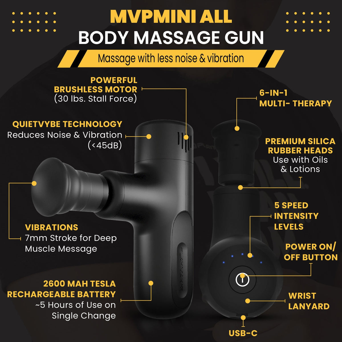 PlayMakar MVPmini Massage Gun