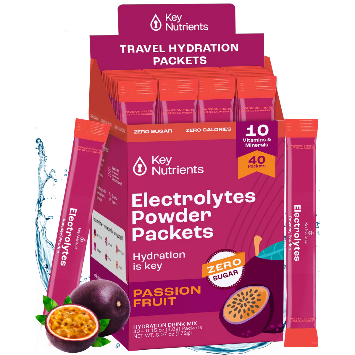 Key Nutrients Sugar-Free Electrolyte Recovery Powder