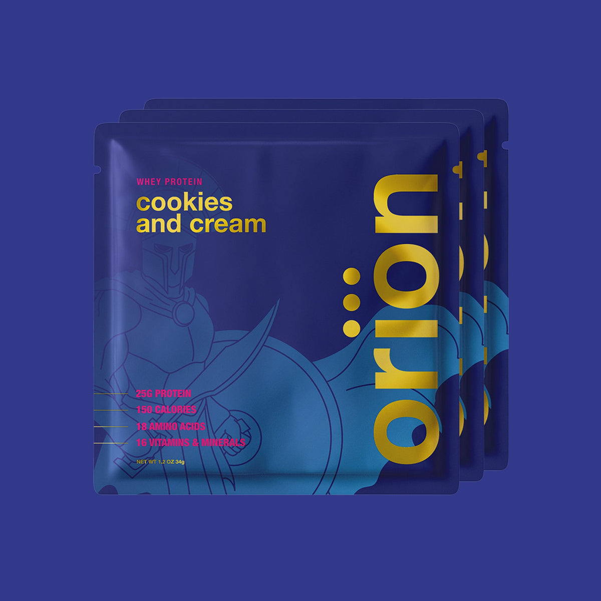 Orion Protein Sampler (9 Packs) + Shaker Bottle