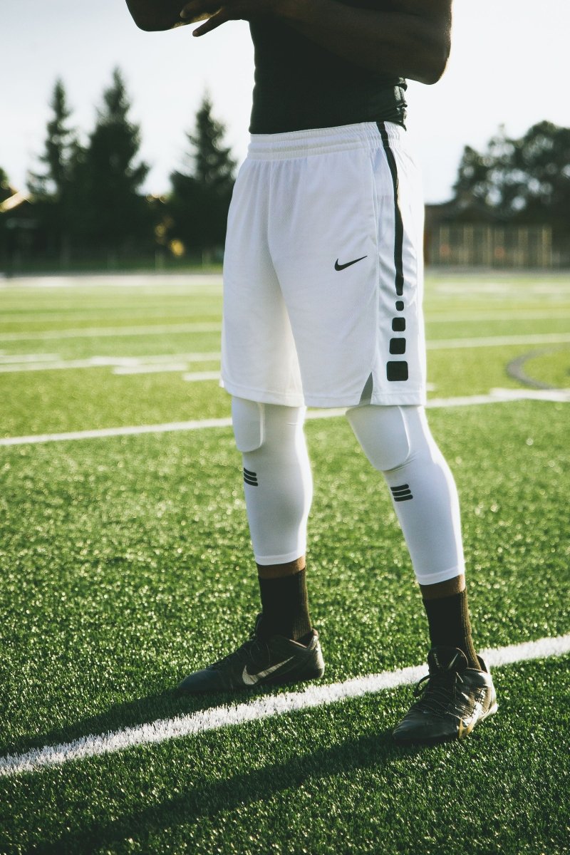 Cumulus Full-Length Padded Knee Sleeve (White)
