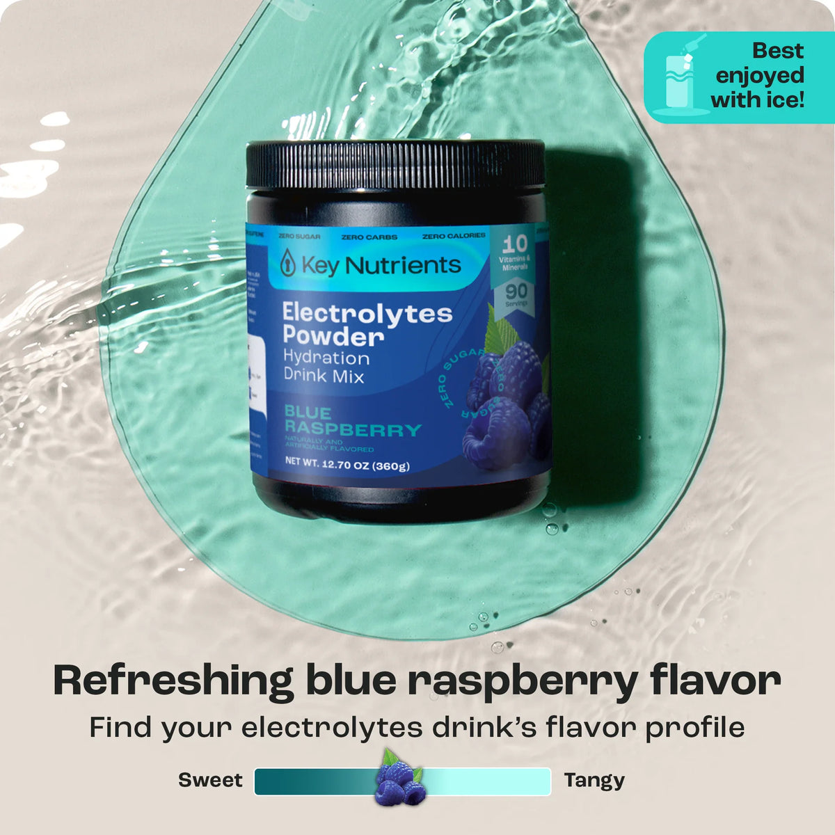 Key Nutrients Sugar-Free Electrolyte Recovery Powder