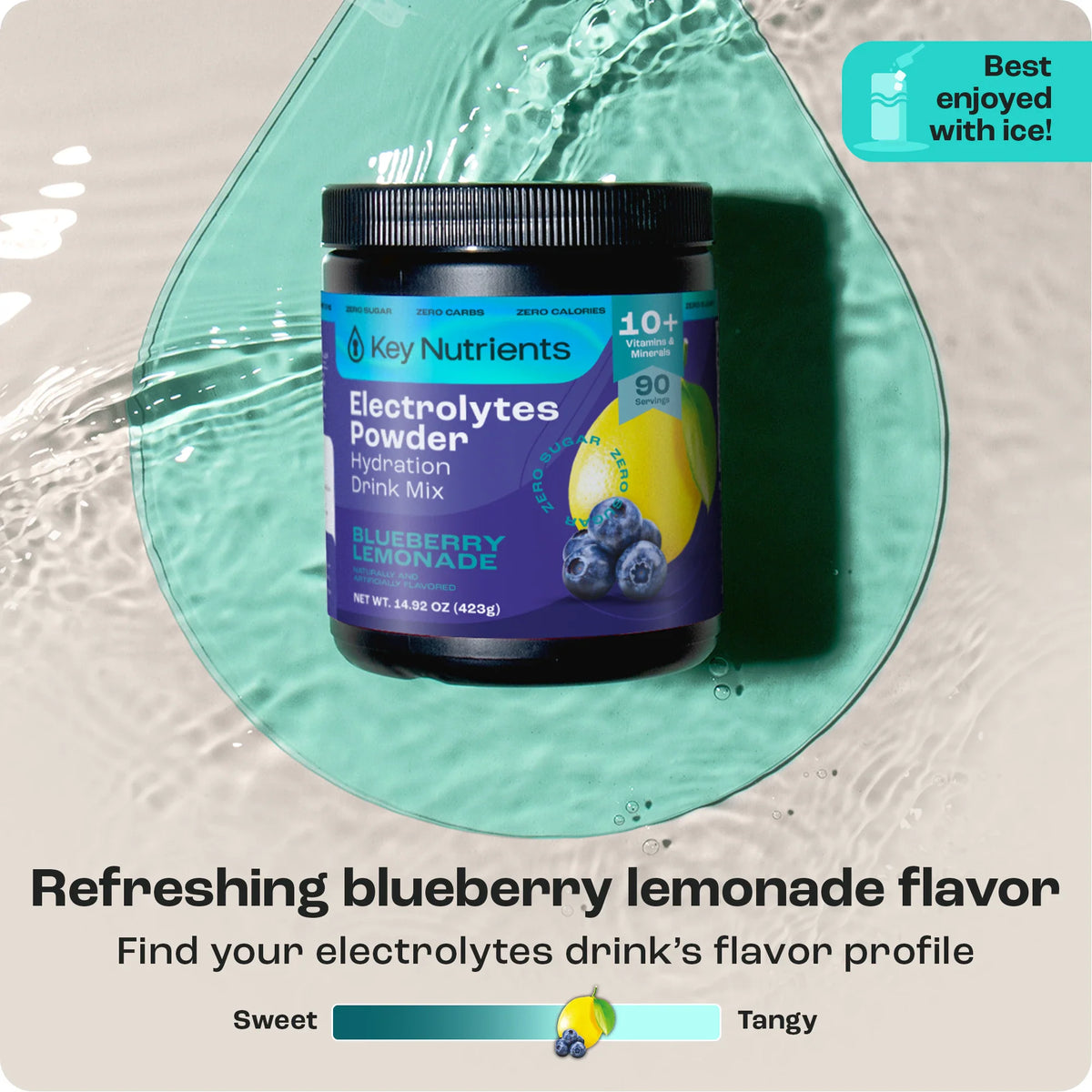 Key Nutrients Sugar-Free Electrolyte Recovery Powder