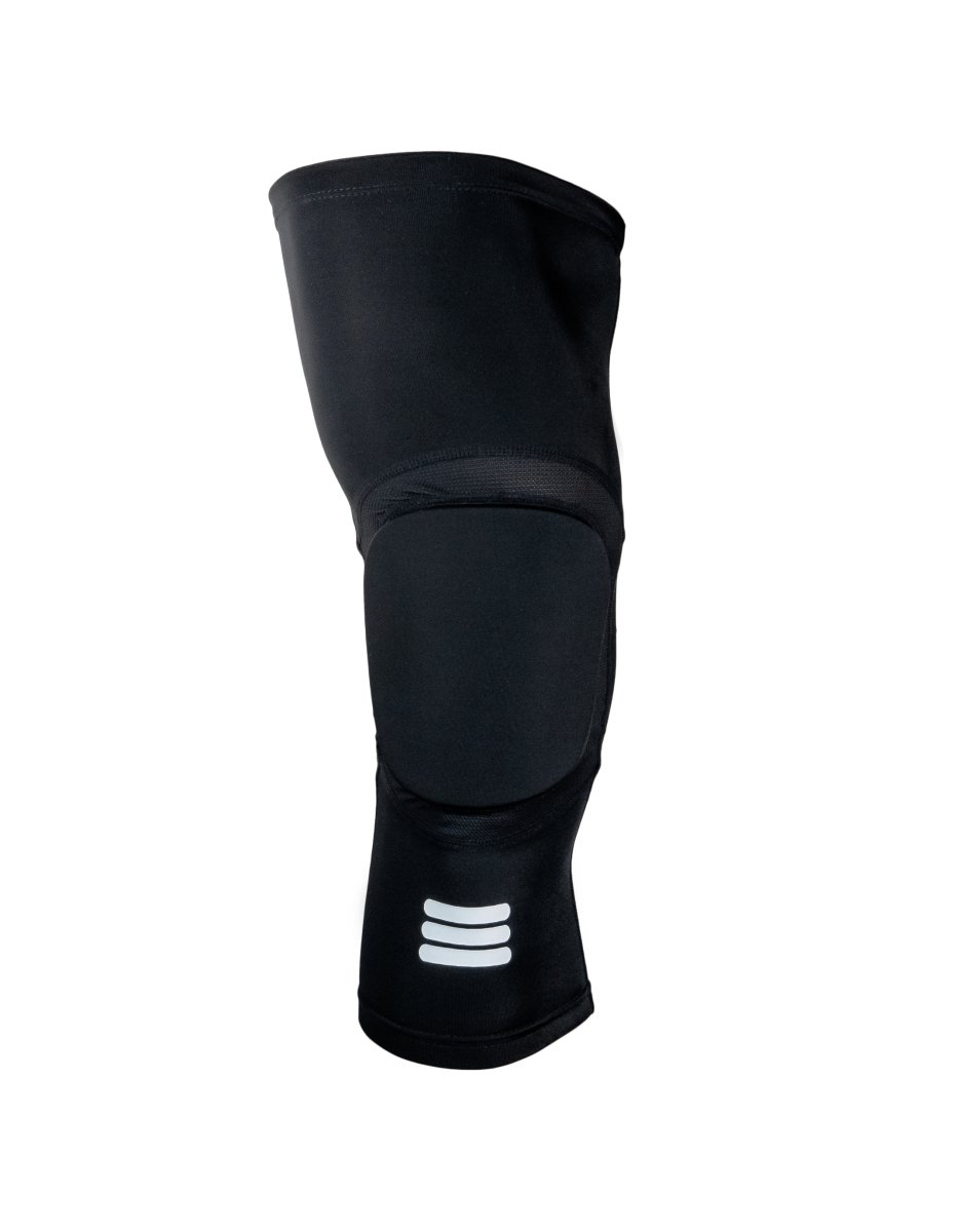 Cumulus Mid-Length Padded Knee Sleeve (Black)
