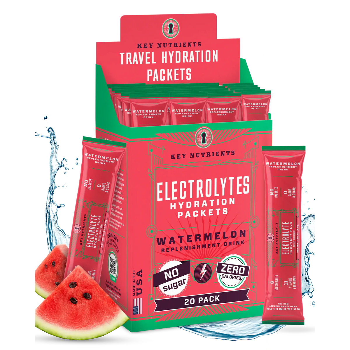 Key Nutrients Sugar-Free Electrolyte Recovery Powder